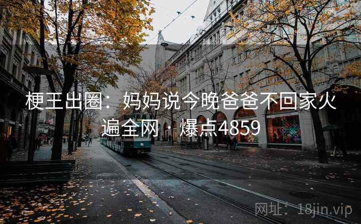 梗王出圈：妈妈说今晚爸爸不回家火遍全网 · 爆点4859
